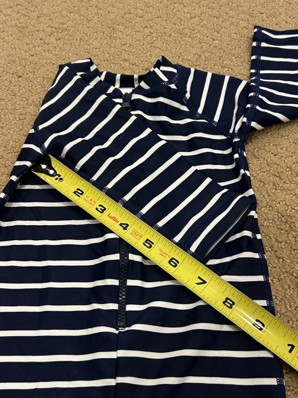 Hanna Andersson Baby Rashguard Swimsuit Unisex 6 to 12 Months